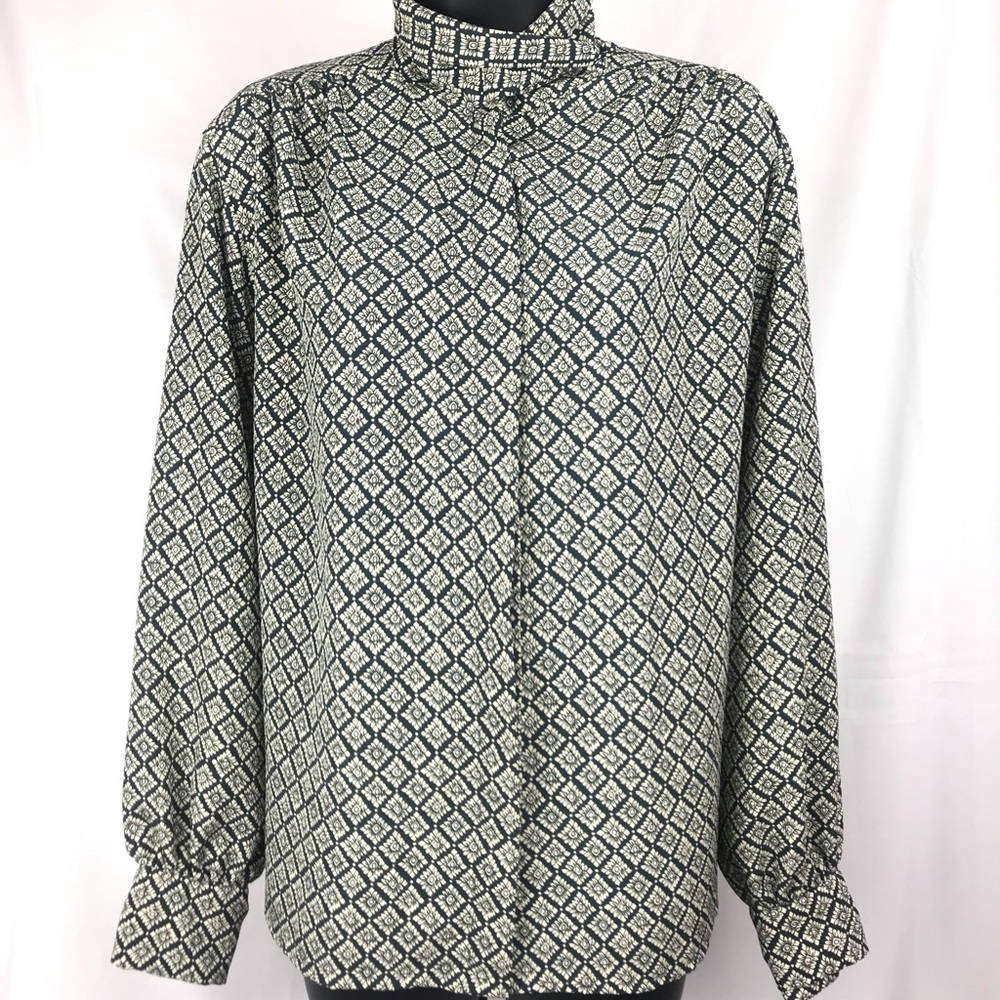 Vintage JONES NEW YORK Blouse Size 12